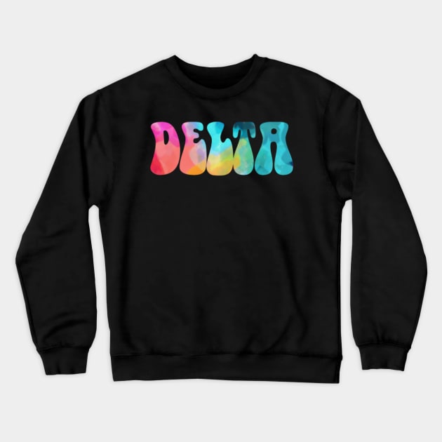 Delta Vibez Crewneck Sweatshirt by lolosenese